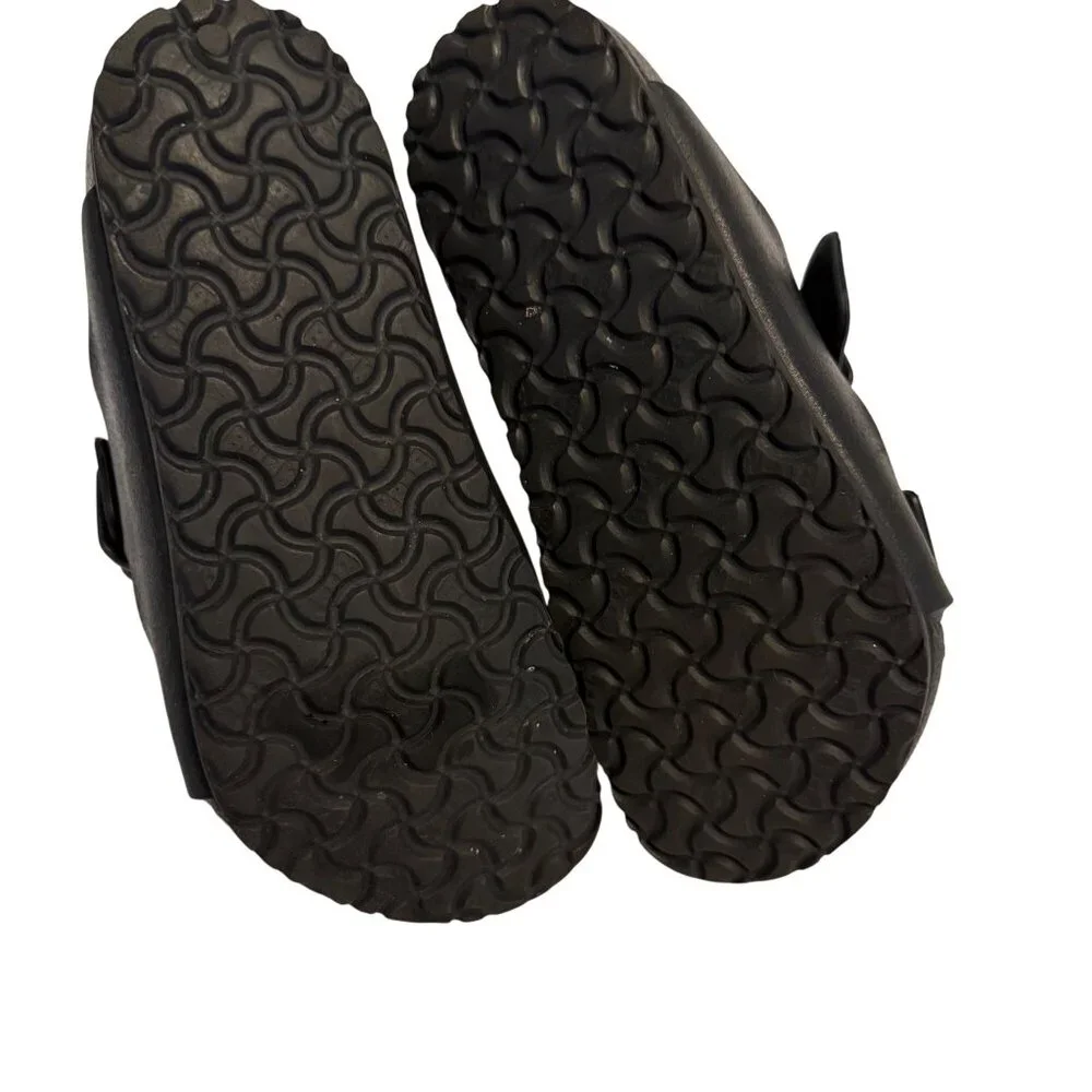30 Youth 12 Birkenstock Arizona Essentials Black EVA Sandals Slides - Picture 9 of 9
